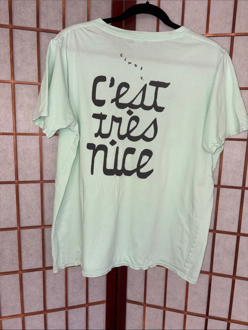 Clare V Mint T-shirt - Picture 3 of 3